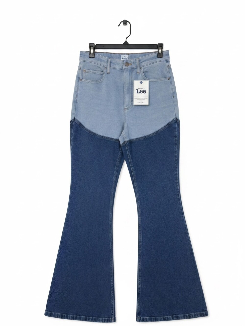 Kacey Lee Women's Long Denim Chaps Jeans - Size:6